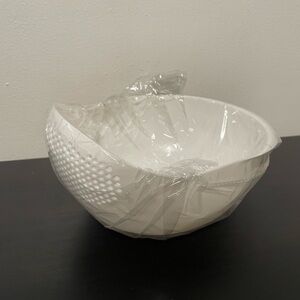 Multi Use Strainer Rice Washing Vegetable Fruit NEW SEALED White Bowl Universal